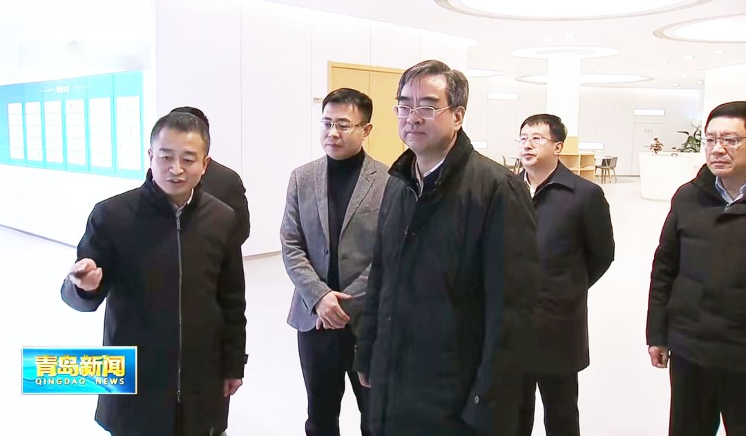青岛市委书记曾赞荣莅临海克斯康视察调研